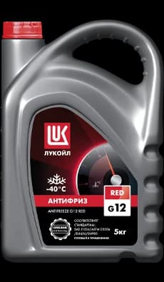 ЖИДКОСТЬ ЛУКОЙЛ АНТИФРИЗ G12 RED